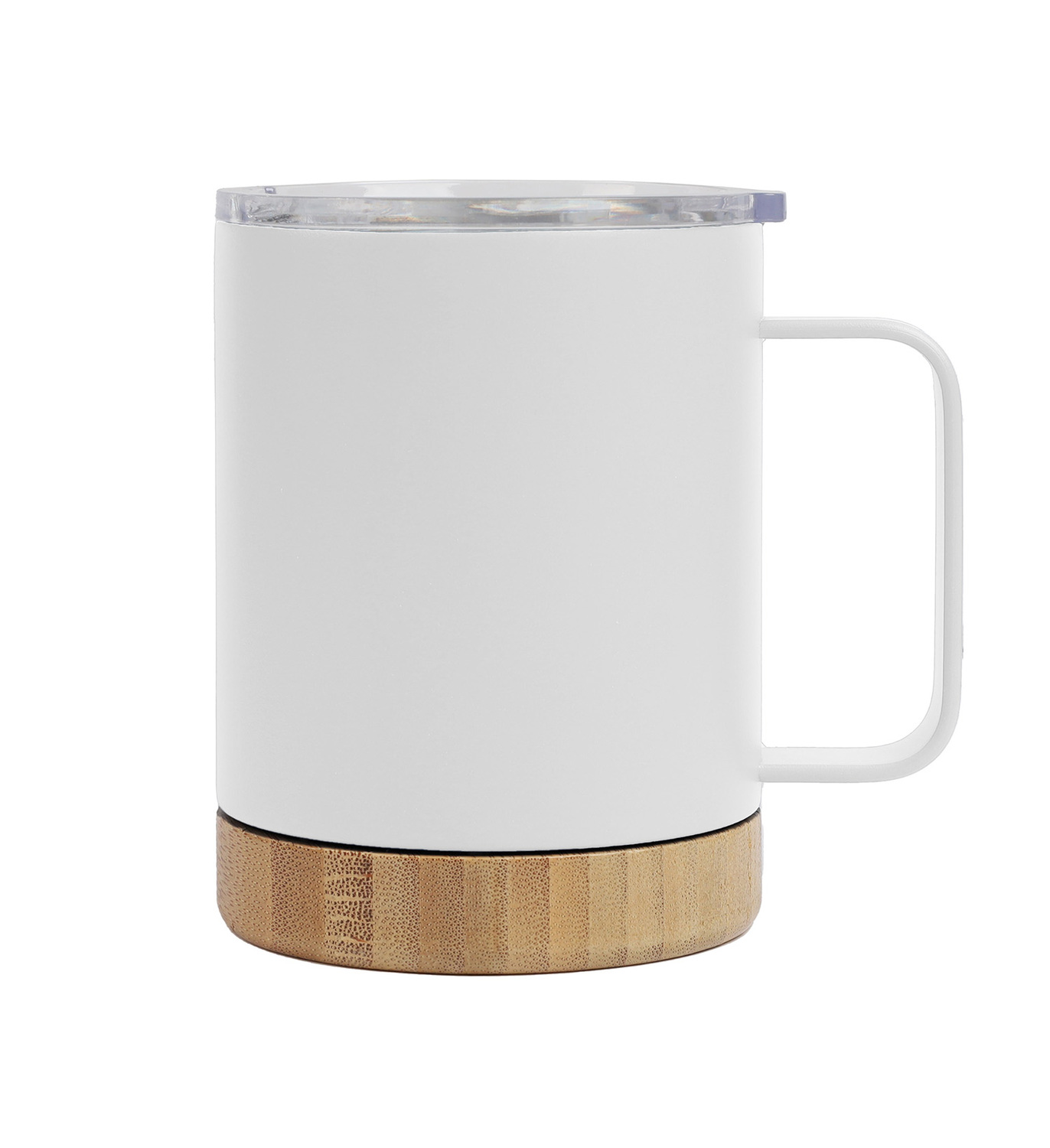 HYDRO - Bamboo Base Stainless Steel Mug